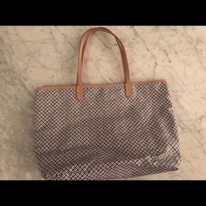 Joie Canvas Print Tote